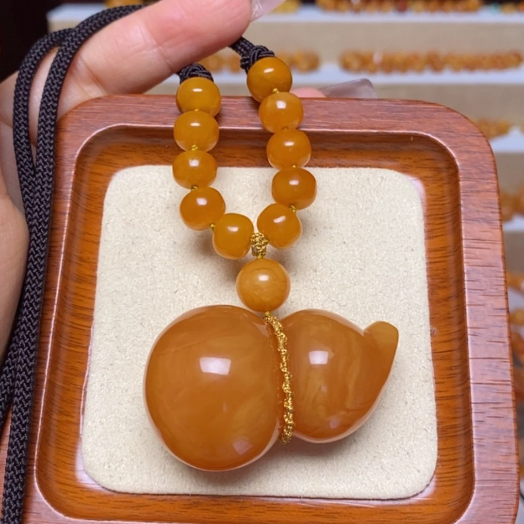 【闪购商品】未镶嵌颈饰蜜蜡项链