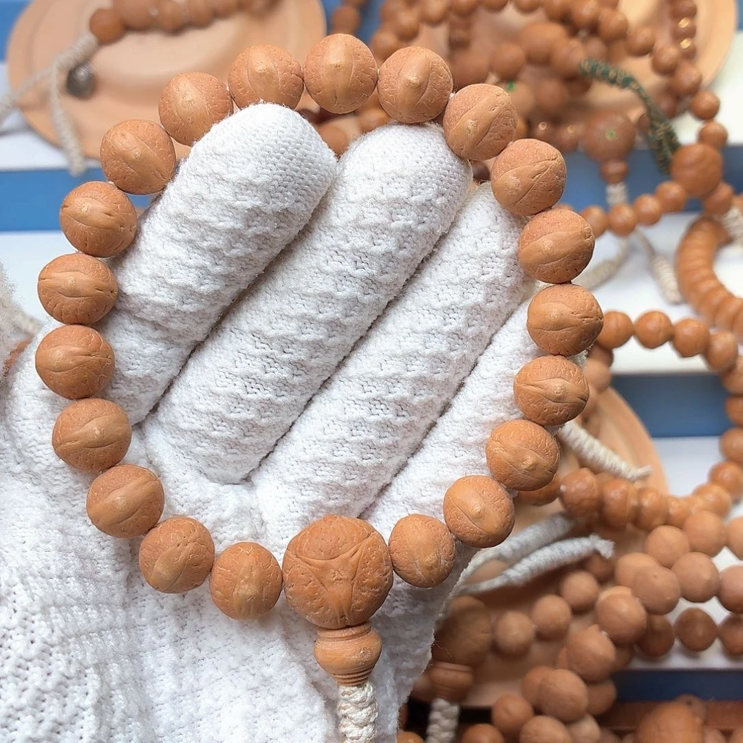 头***衔凤眼菩提手串原装实心籽12.5一物一图