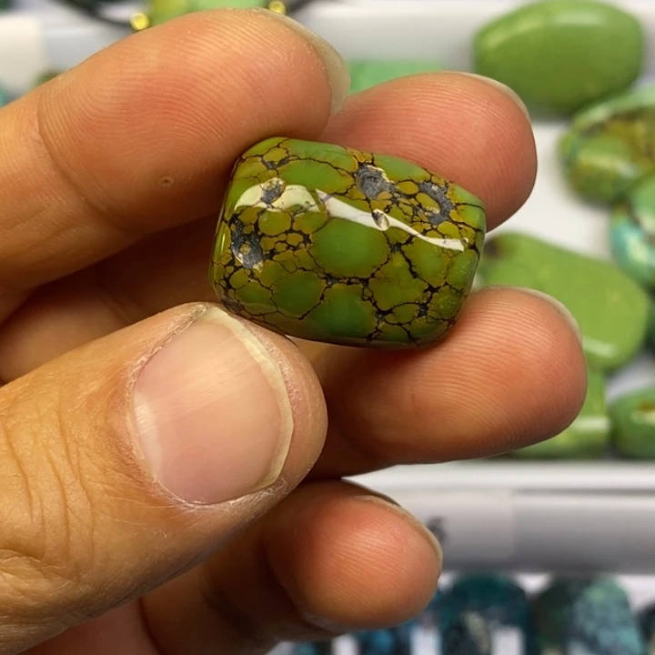 盖***熊高瓷军绿网花随行锁骨