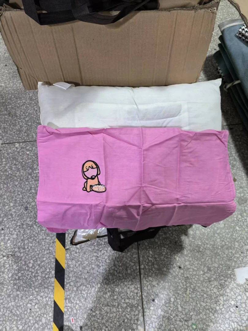 《厚广家》3楼38×52决明子全棉绣花小孩枕头 发1个 不挑色发黄