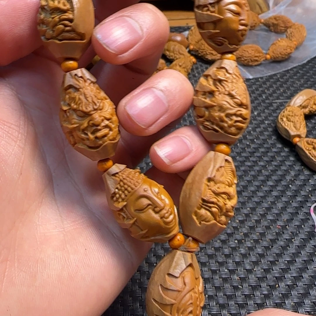 橄榄核手串/手链包衣一念