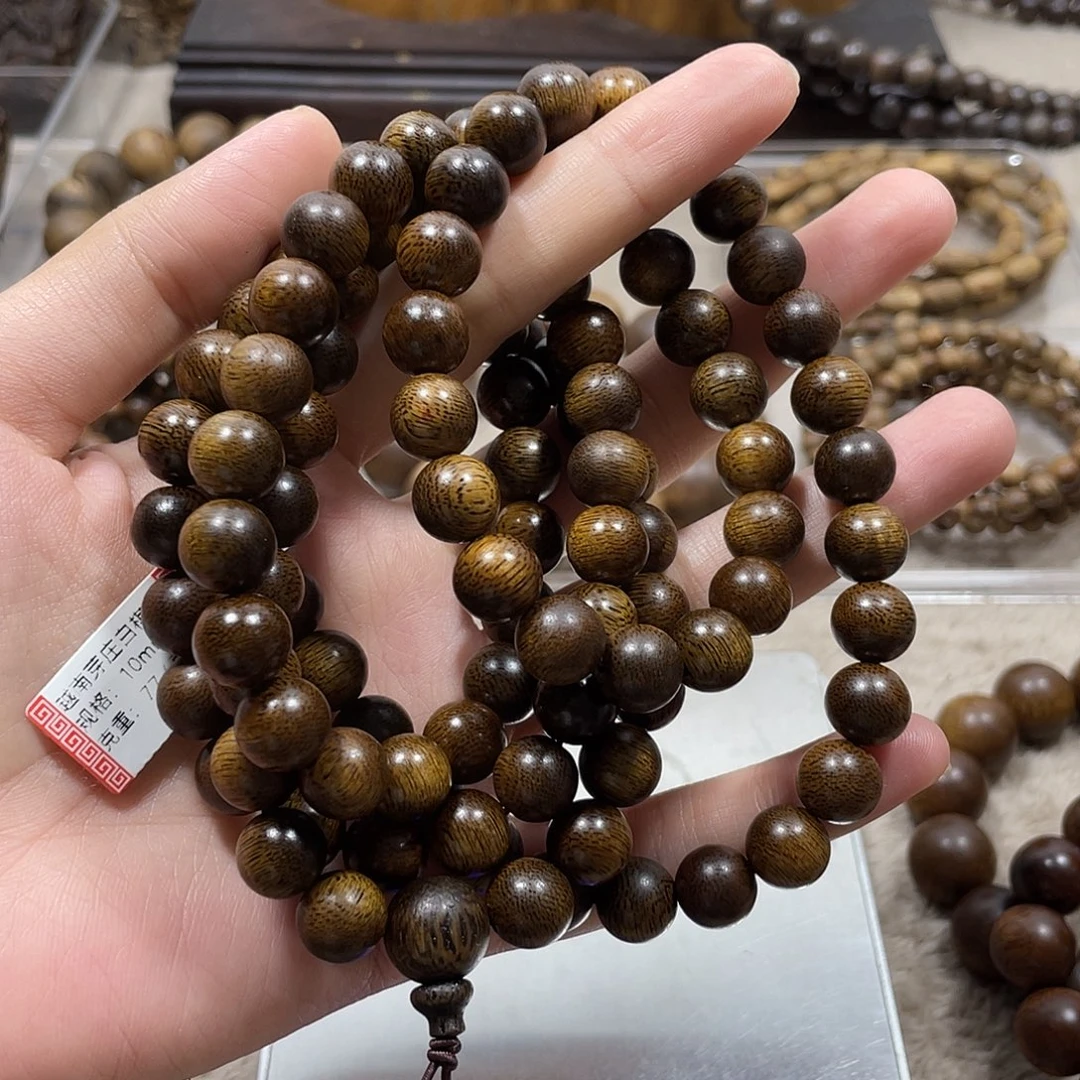 F***e沉香手串越南芽庄白棋楠