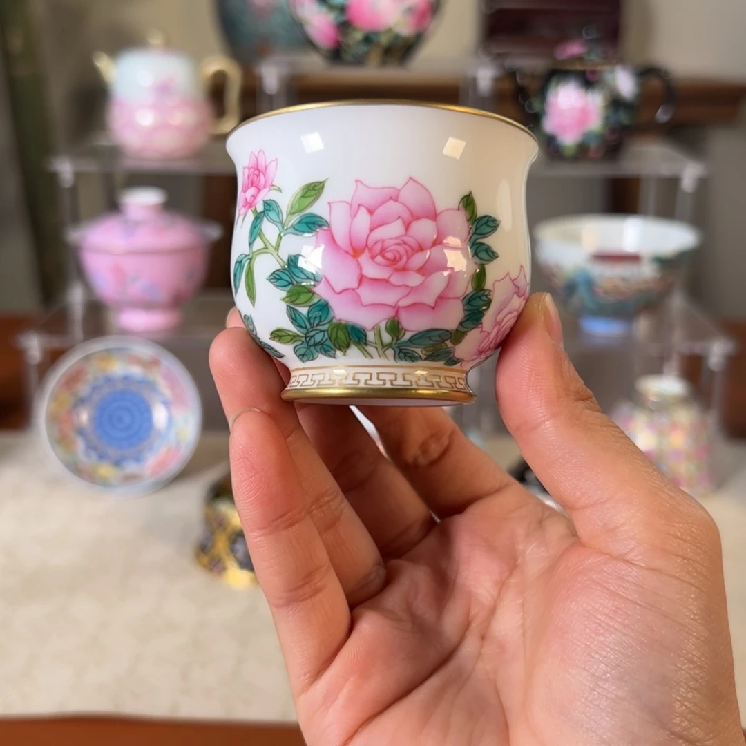 纯手工手绘 高端茶器