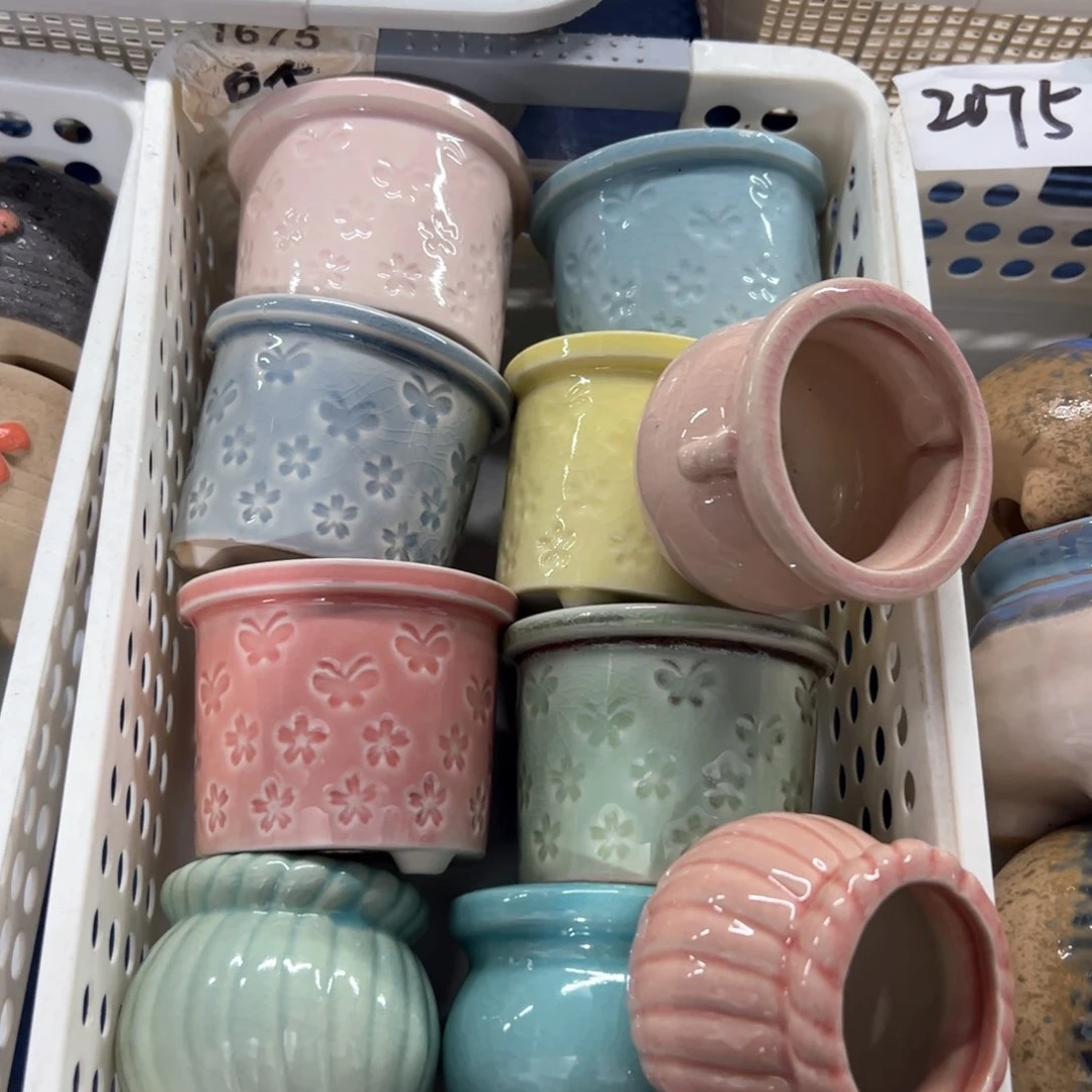 陶瓷多肉小花盆.@@2050