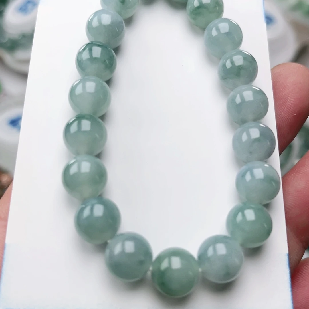 翡翠手链未镶嵌卡10