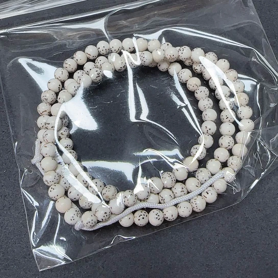 星月菩提吊坠D4883留白圆珠脖挂6mm