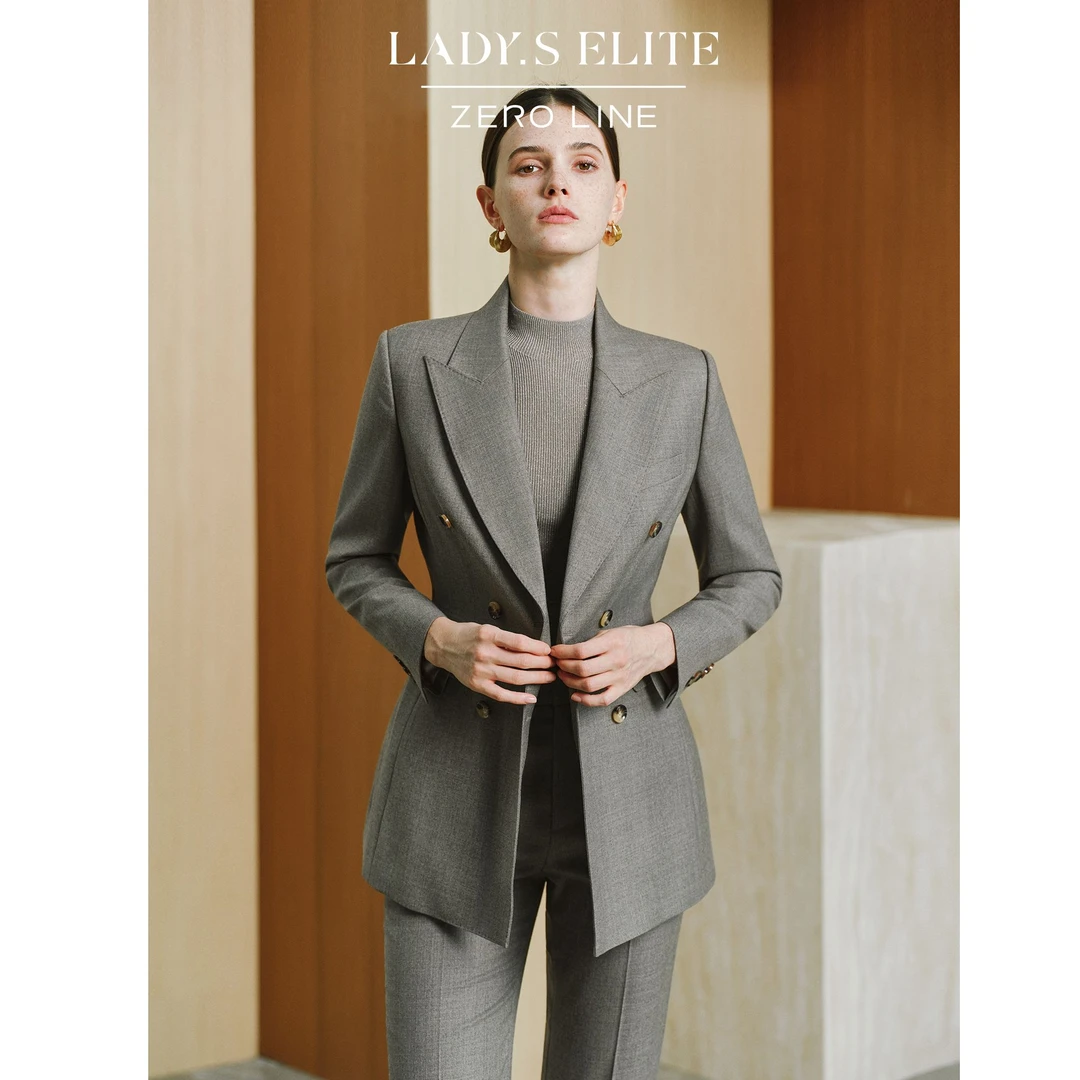 LadySElite【Lia博主同款】早8主理人职业优质细腻职场时髦正装套装