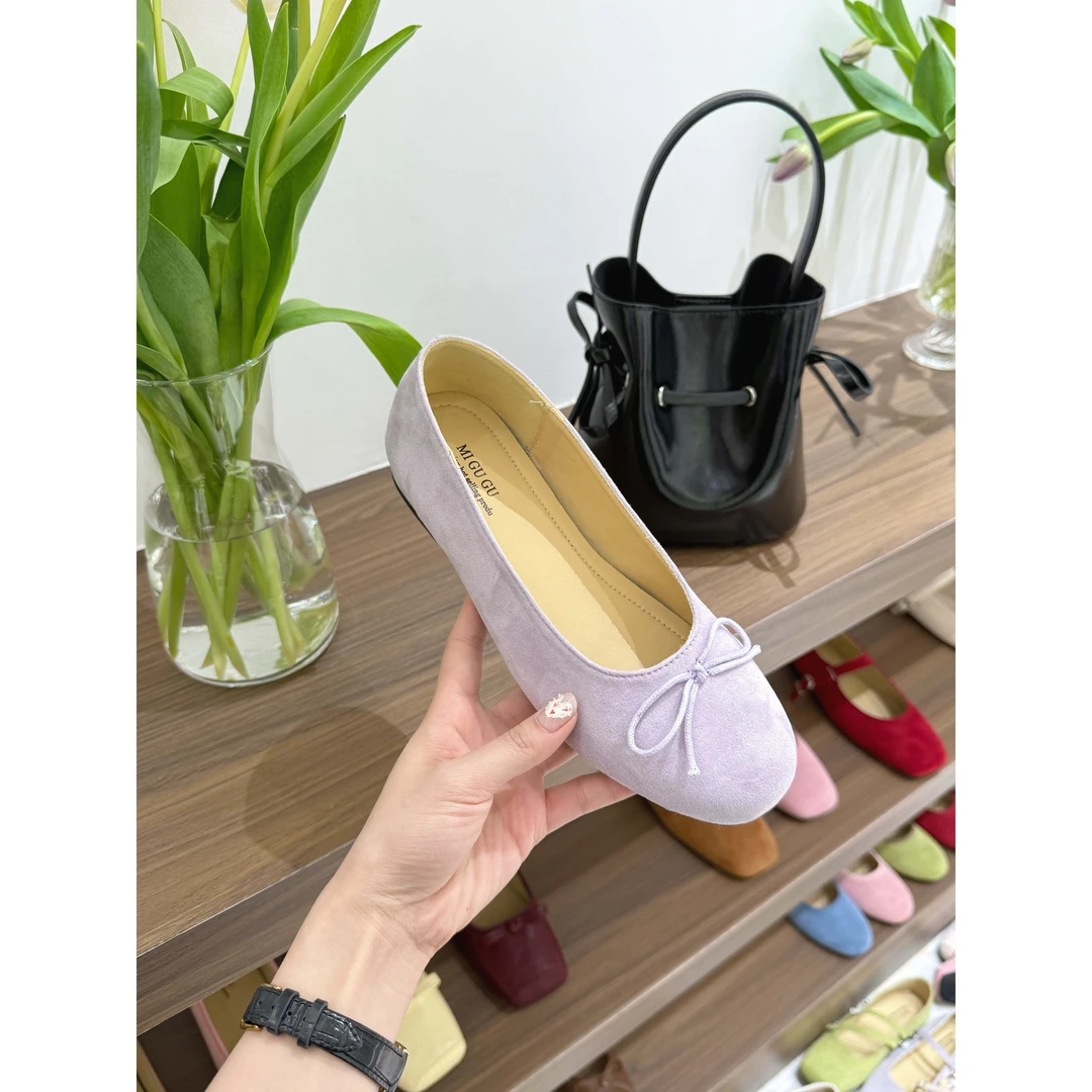 L-A88-2#这蝴蝶结带跟玛丽珍鞋太美腻了叭~