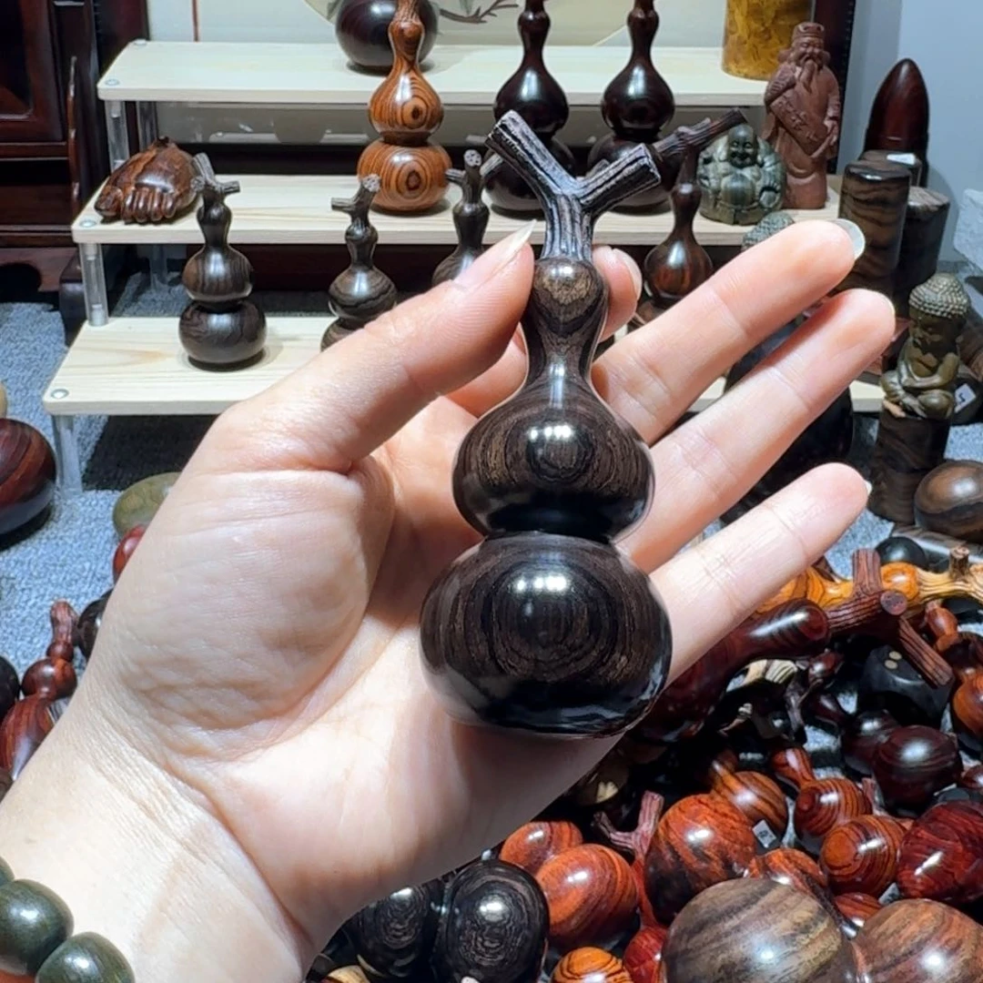 木刘*紫光檀葫芦葫芦