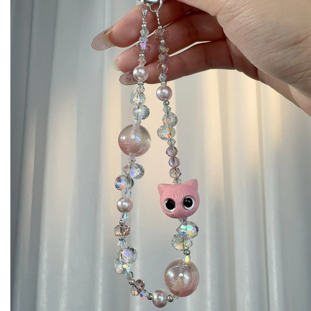 设计款原创定制女款个性潮玩创意手机链斜跨链挂脖防丢挂链