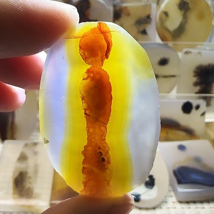 玛瑙/玉髓未镶嵌珠宝奇石