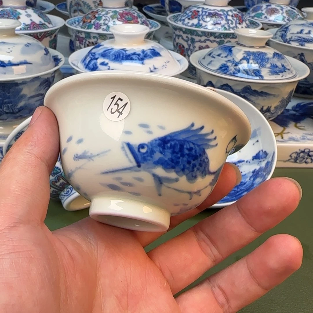 彦祖纯手工手绘茶具154