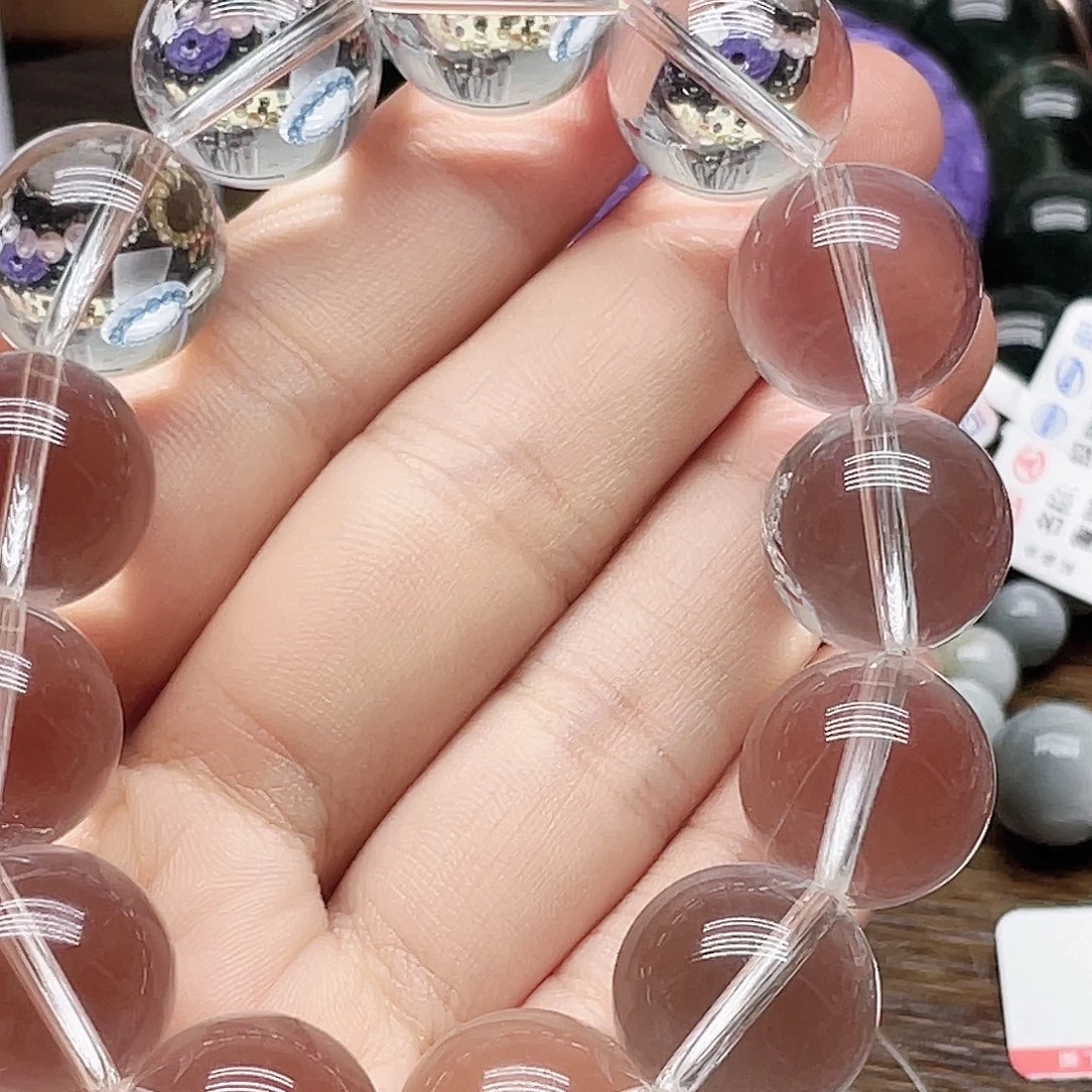 笔***语未镶嵌手链水晶定制