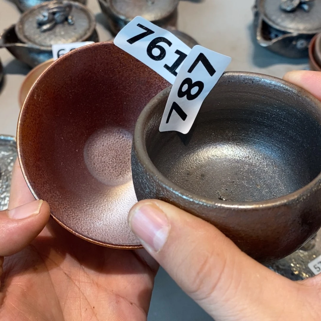 云***泽柴烧茶具陶瓷杯子