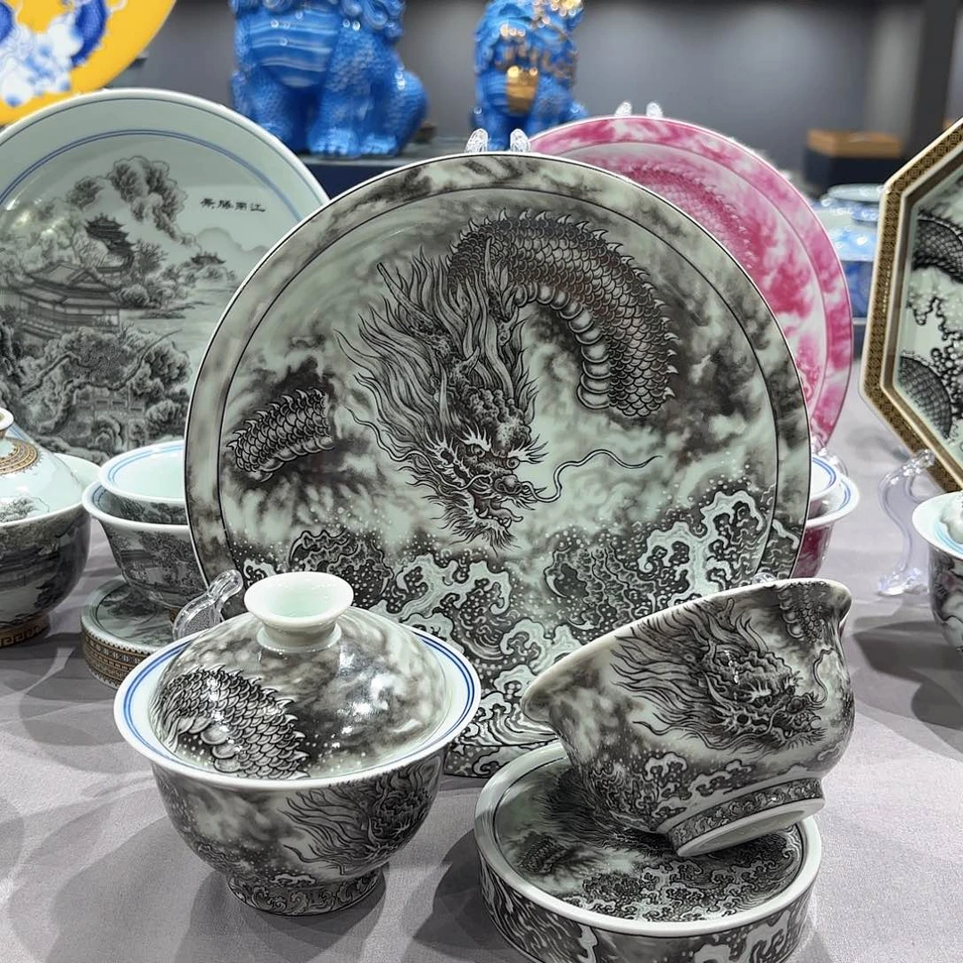 瓷片景德镇瓷器博物陈列中心的藏