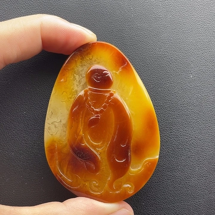 未镶嵌颈饰琥珀天然琥珀蜜蜡
