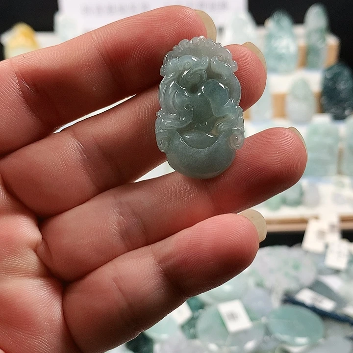 吊坠(不含链)未镶嵌翡翠39生肖狗