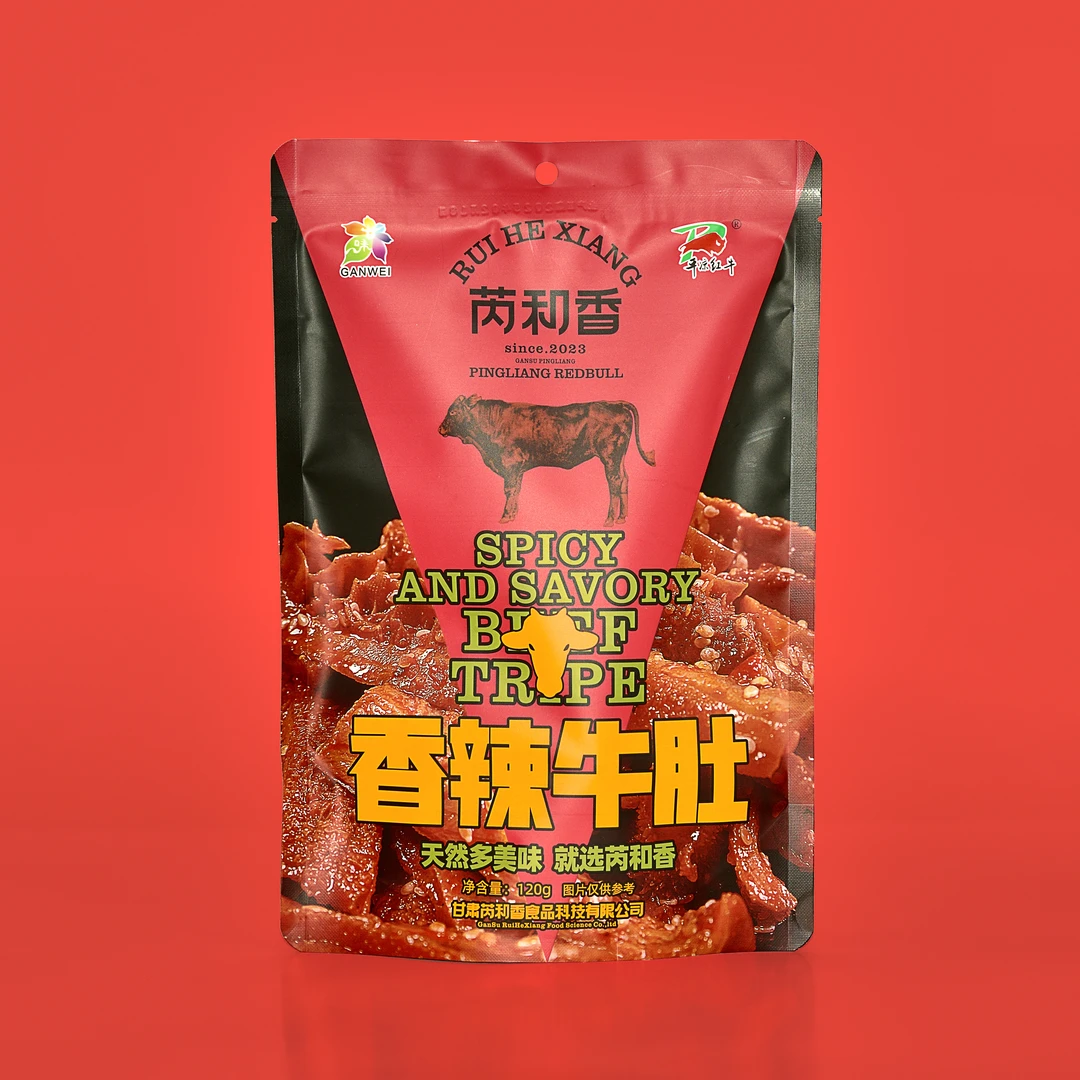 香辣味平凉红牛牛肚特产休闲零食