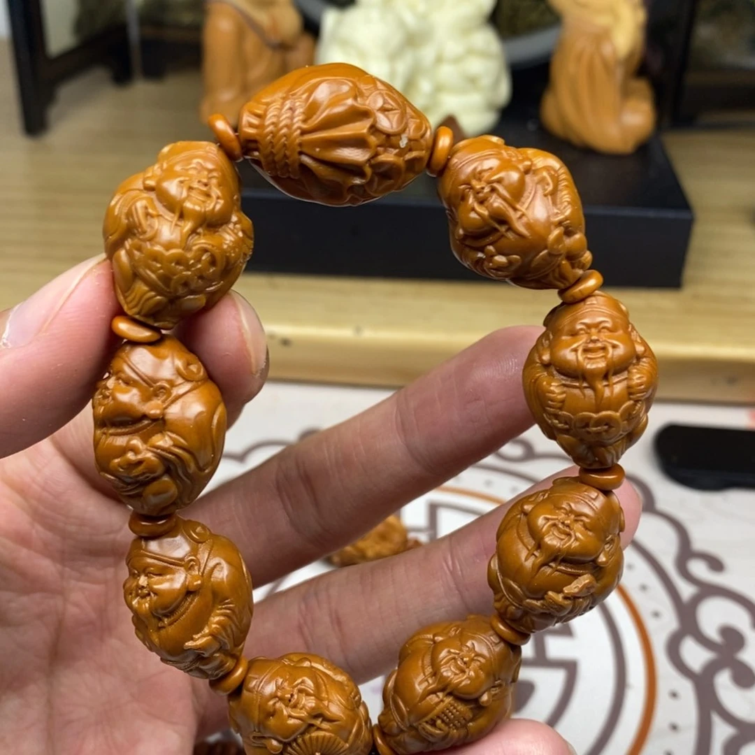 橄榄核手串/手链橄榄核雕工艺手串