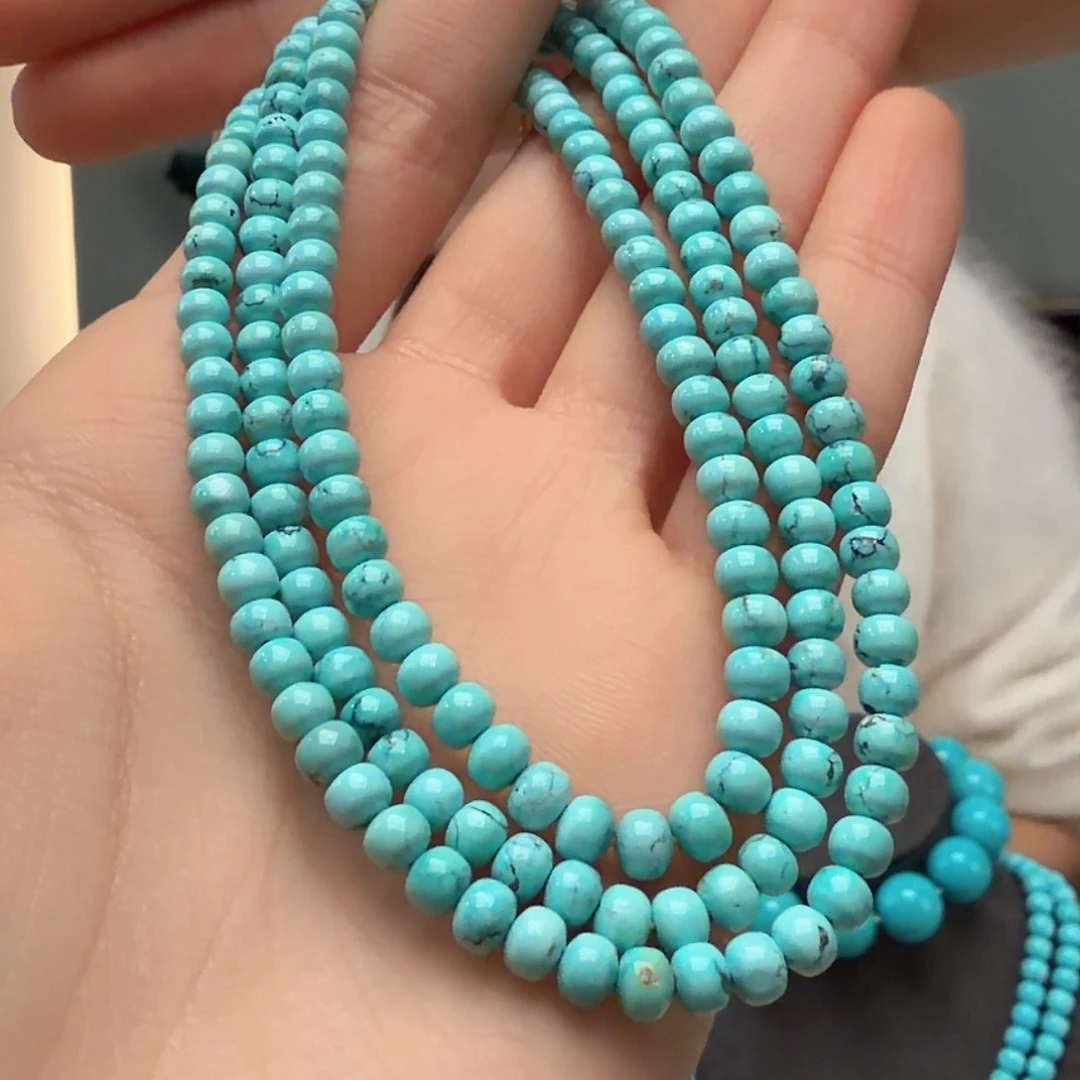 绿松石未镶嵌颈饰