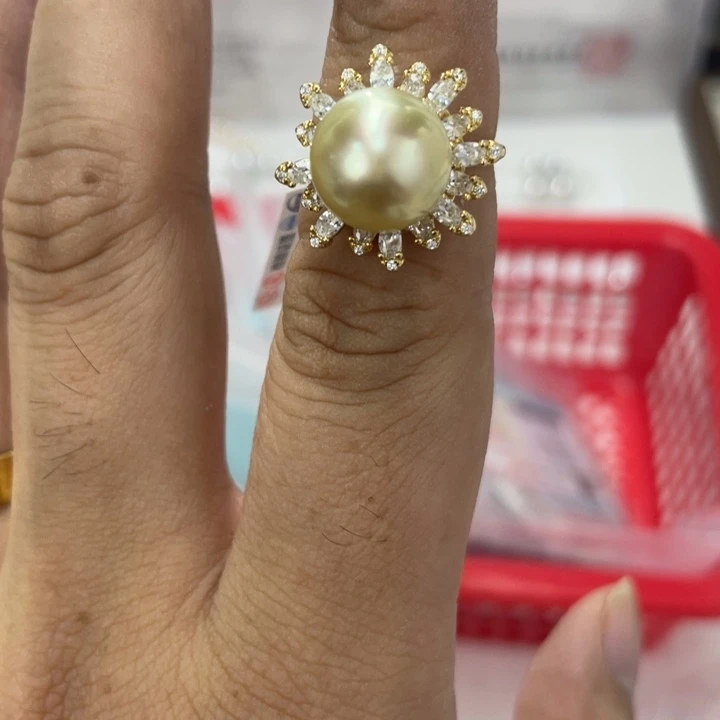 海水珍珠银S925镶嵌手绳