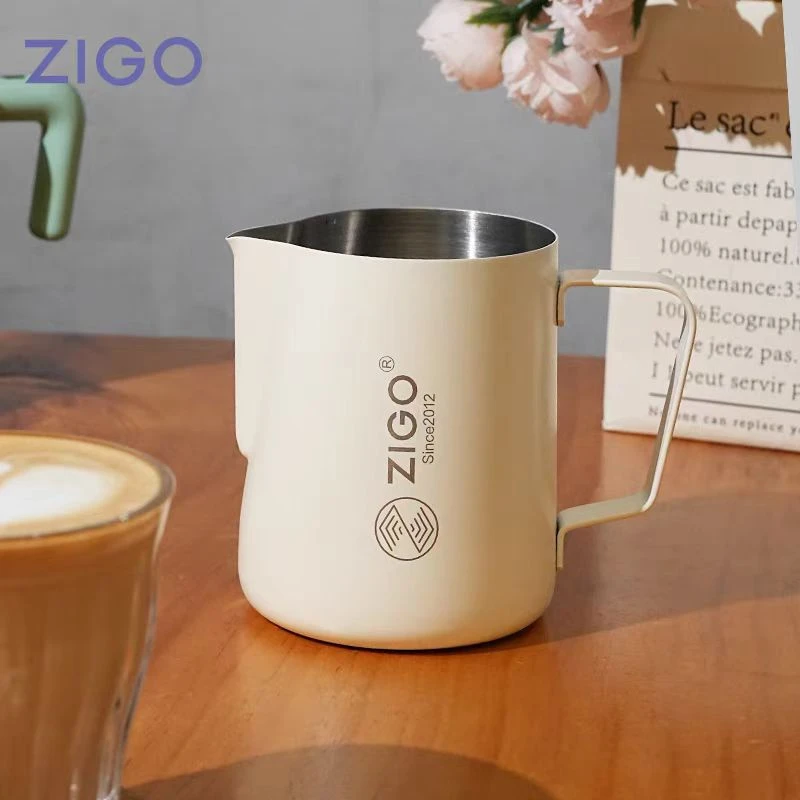 不锈钢尖嘴拉花杯400ml