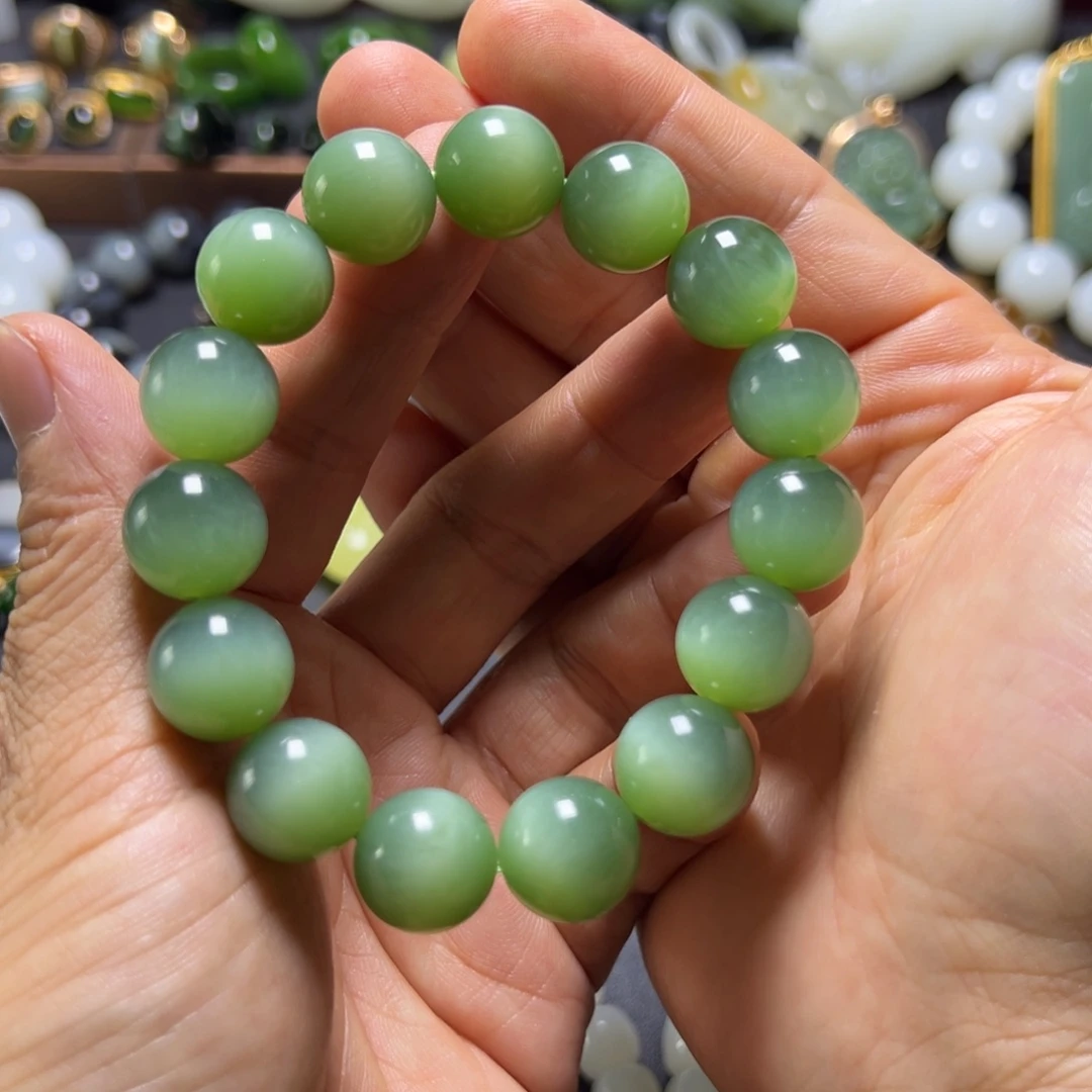 宝***制未镶嵌手串和田玉