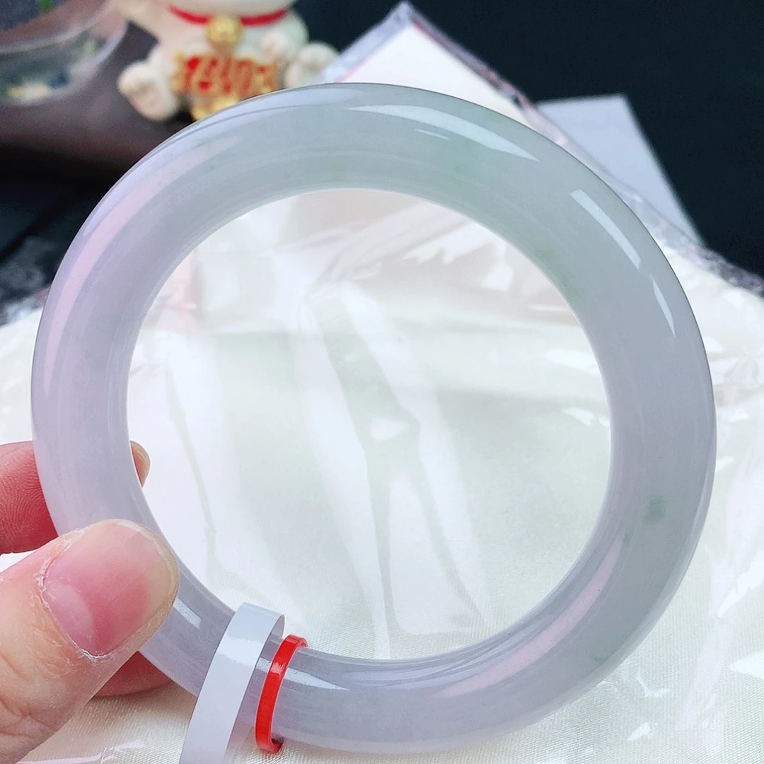 翡翠手镯未镶嵌58+胖