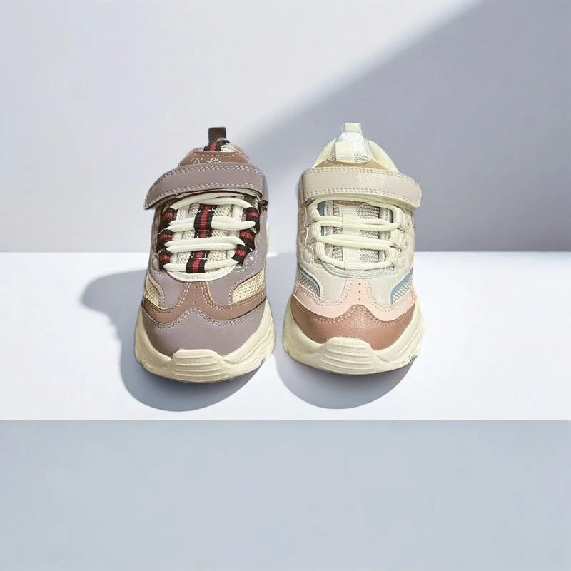 女童运动鞋秋冬新款加绒儿童老爹鞋男童保暖棉鞋小中童休闲鞋9258