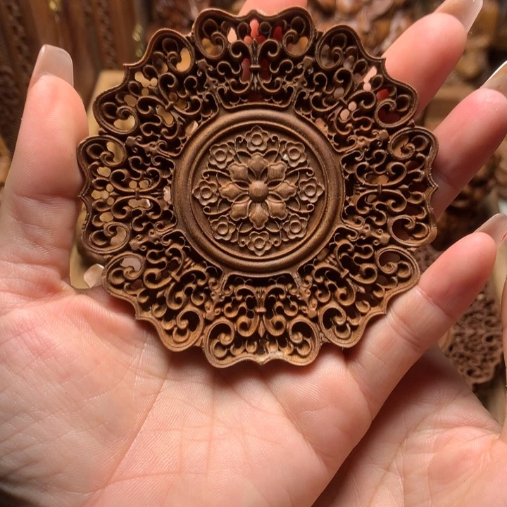 檀香木其他牟*老山檀香手把件