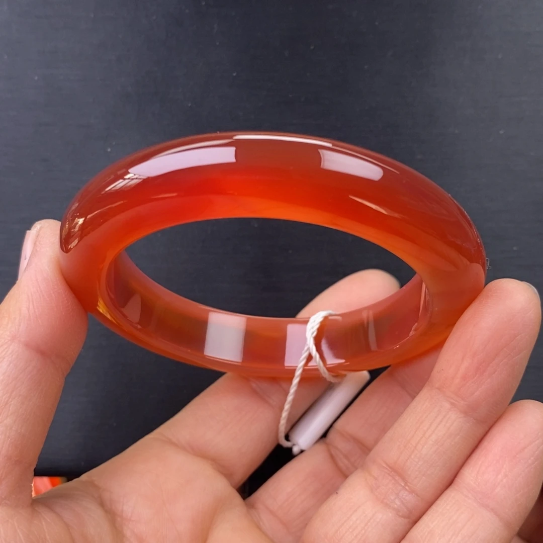 玛瑙/玉髓未镶嵌手镯56圈