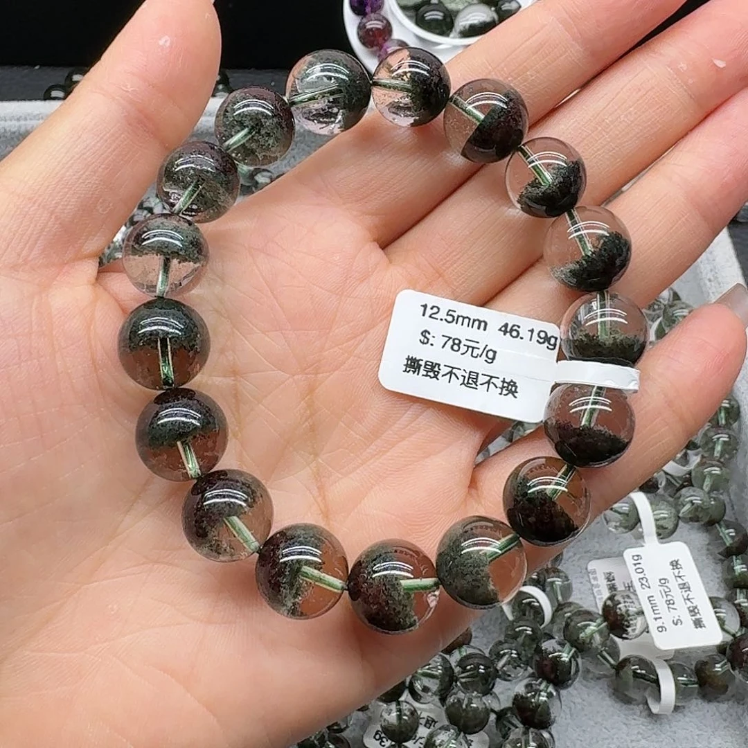 霸***店水晶手链未镶嵌手链