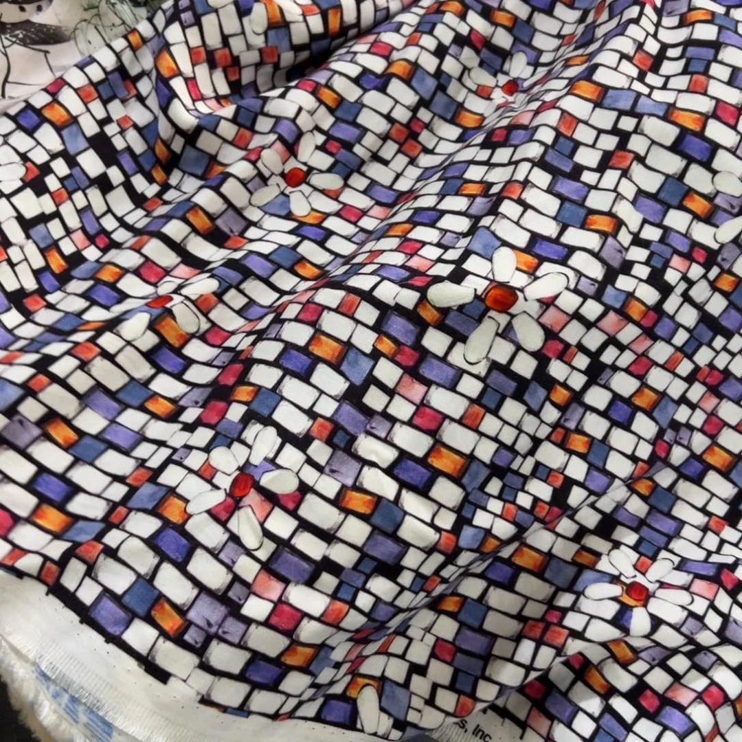 棉2米价人棉贡缎1.4宽果子五折福利微瑕B2