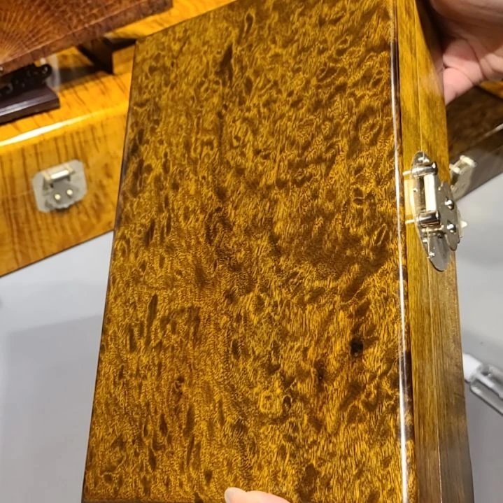 楠木28-17-9小叶桢楠乌木金丝楠首饰盒