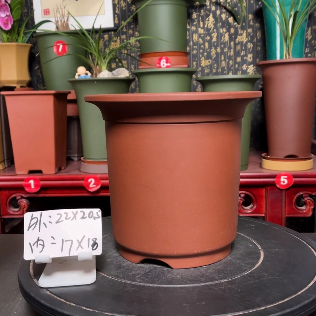 紫砂花盆紫砂花盆