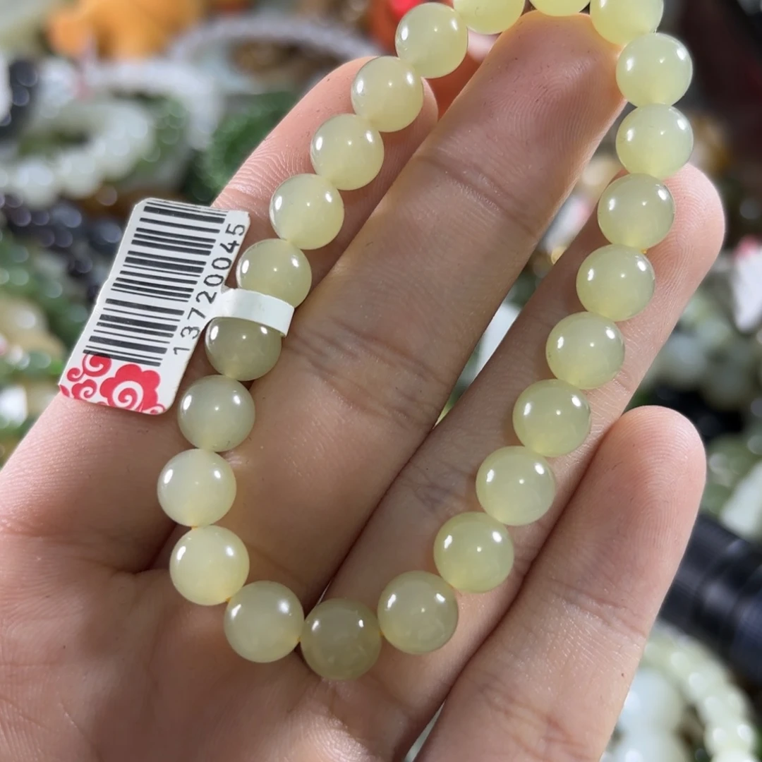 和田玉未镶嵌手链69