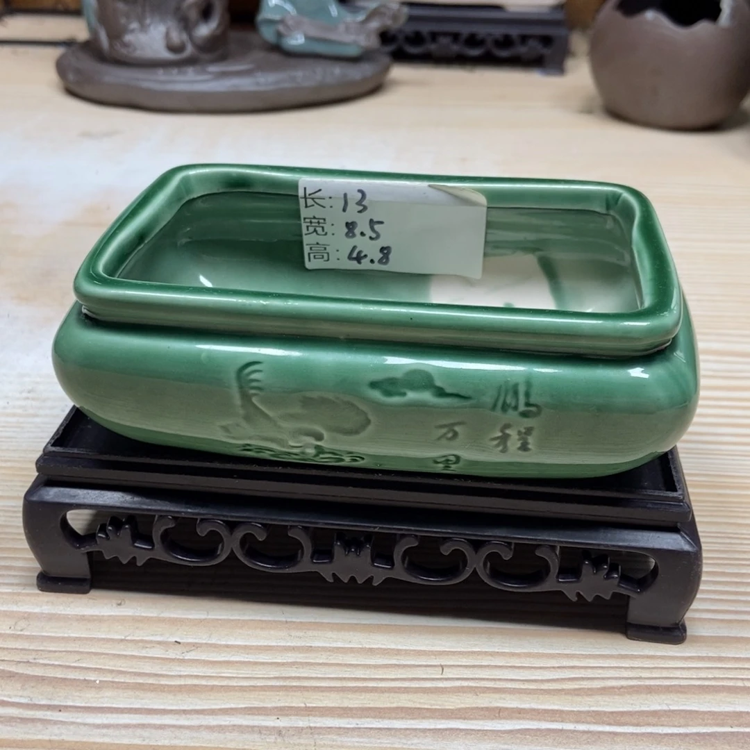 瓷片陶瓷花盆陶瓷艺术