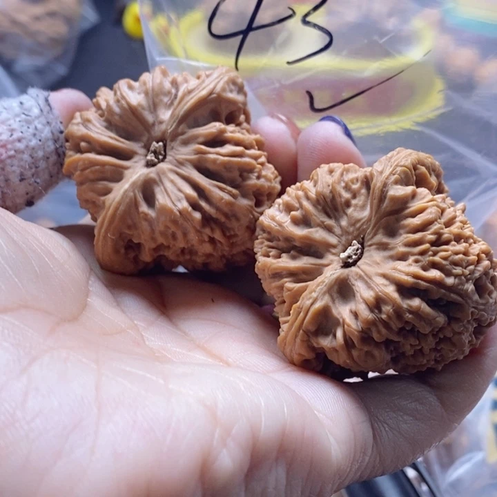 奥***彪文玩核桃吊坠南江石