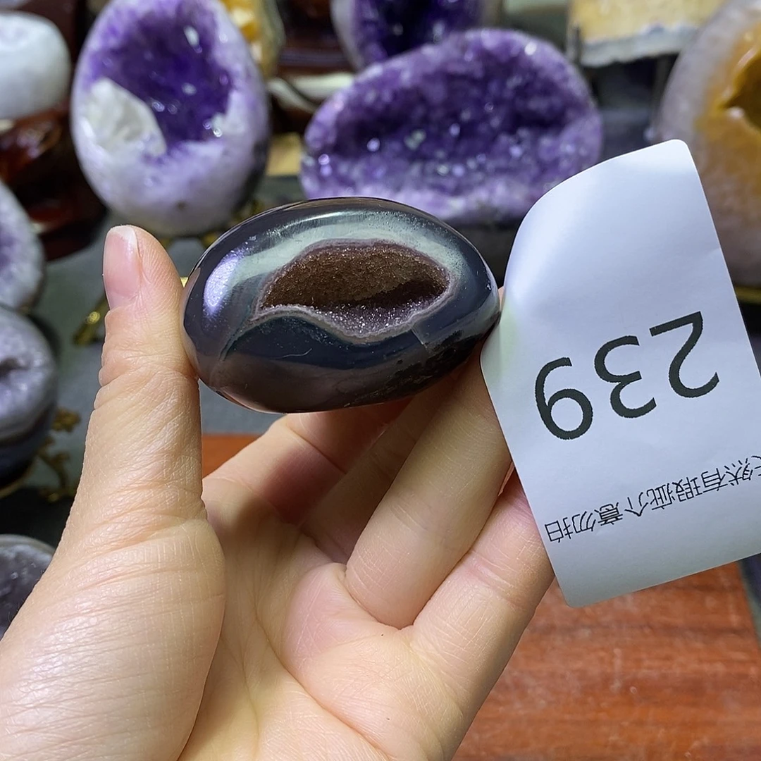 紫晶未镶嵌珠宝半成品