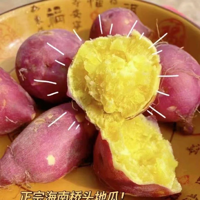 桥头地瓜【小果】正宗海南小香薯富硒丝滑板栗红薯粉糯甜新鲜宝宝薯