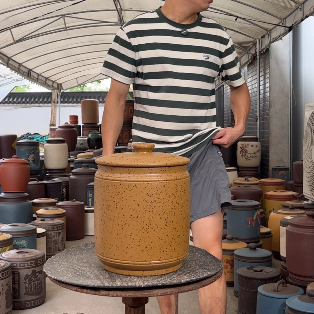 茶叶罐紫砂10 饼茶叶罐