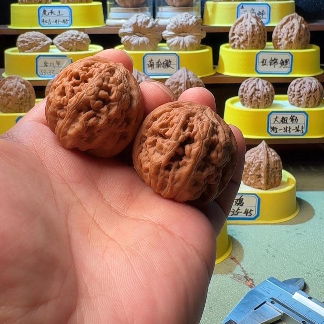 文玩核桃吊坠凤凰台38全品