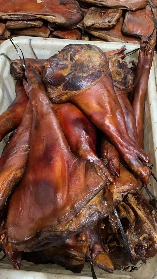 五峰高山熏腊蹄子2斤试吃装