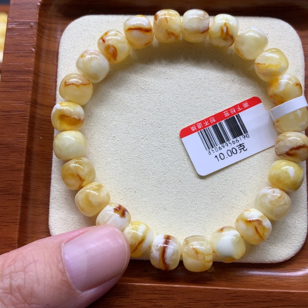 蜜蜡未镶嵌手链蜜蜡