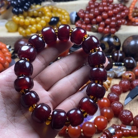 玛瑙/玉髓挂件未镶嵌福****意