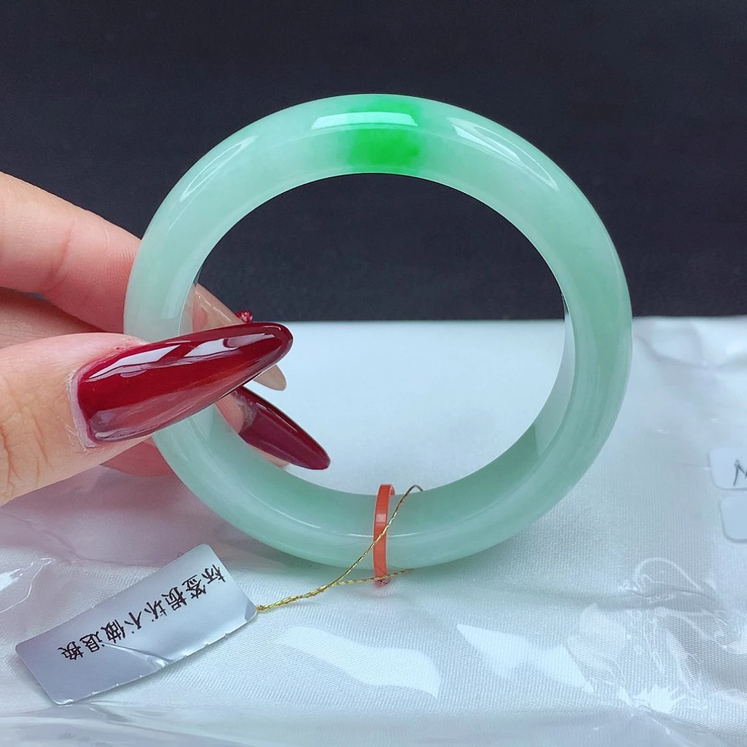 未镶嵌手镯翡翠53圈788