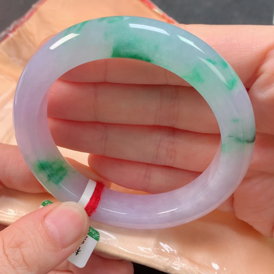 未镶嵌手镯翡翠缅甸天然翡翠手镯57