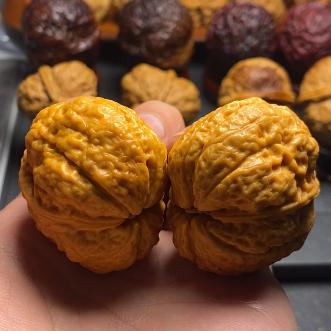 文玩核桃把件42尺六道蟾王