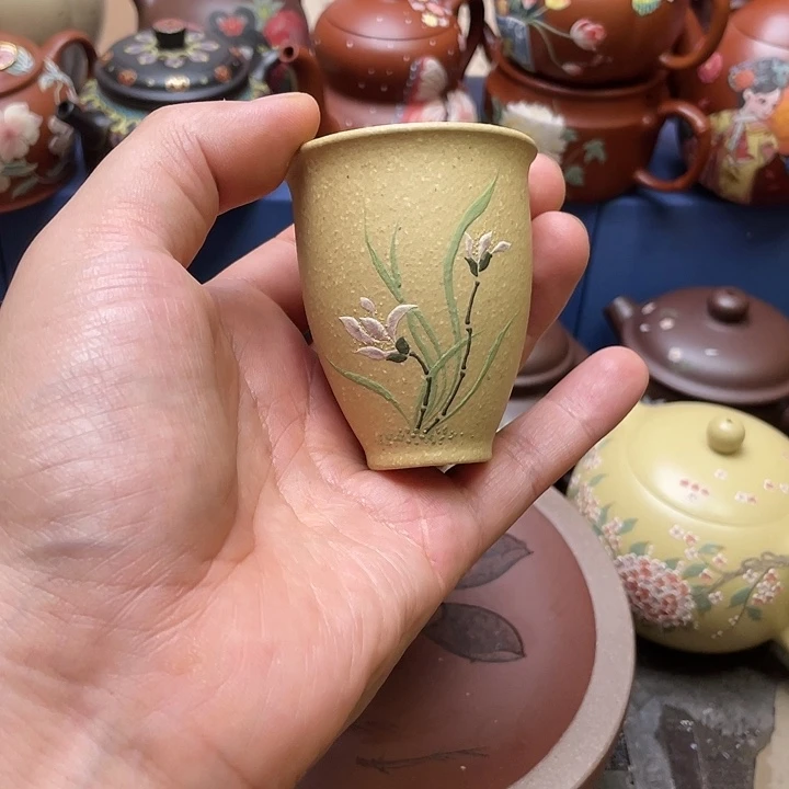 茶杯紫砂紫砂主人杯50cc