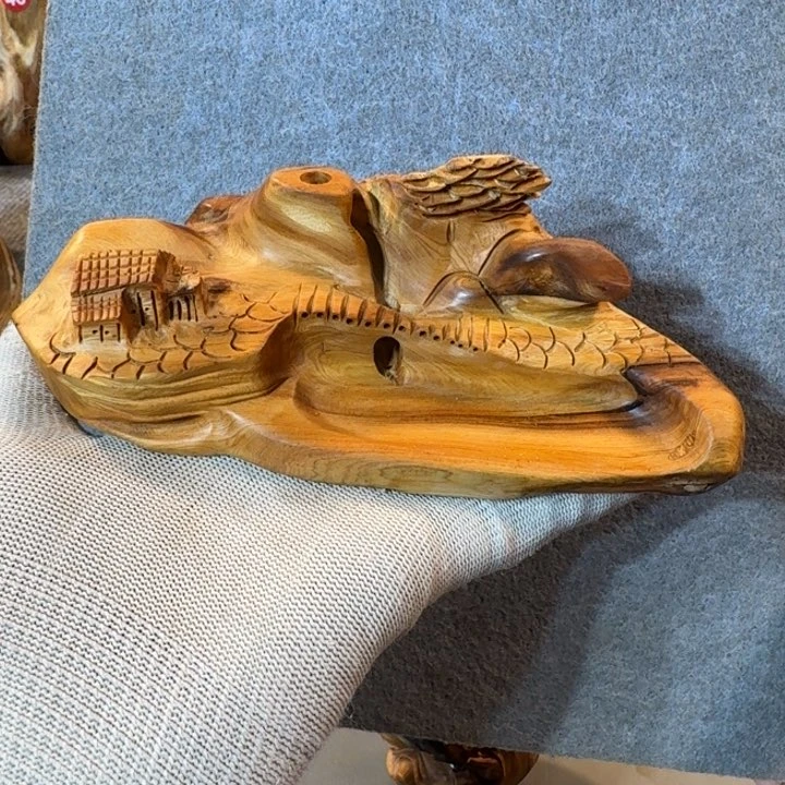 崖柏摆件手把件等